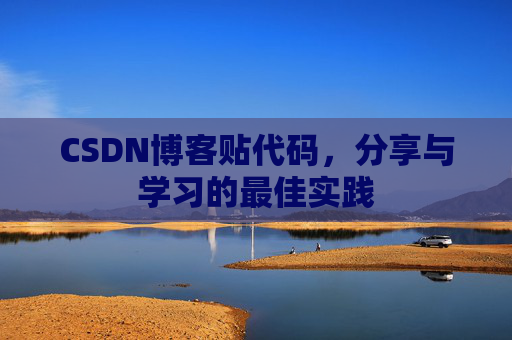 CSDN博客贴代码，分享与学习的最佳实践